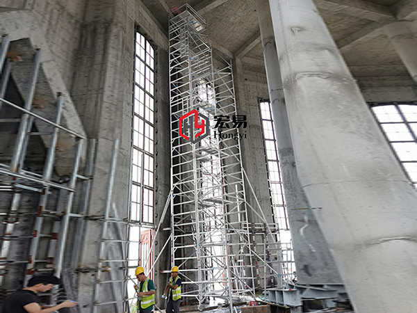 盤扣型(xing)腳手架的(de)特點有哪(na)些？